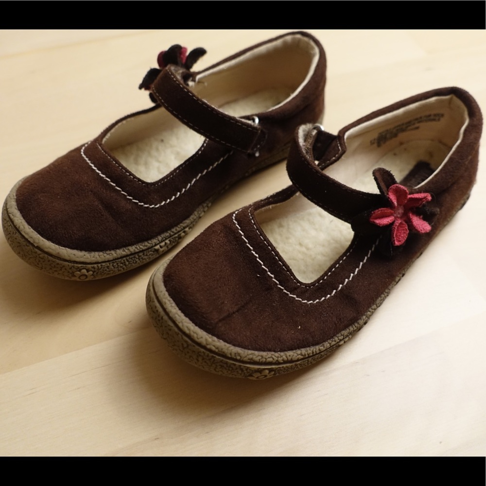 3 for $20 - Maggie & Zoe Brown Suede Mary Janes
